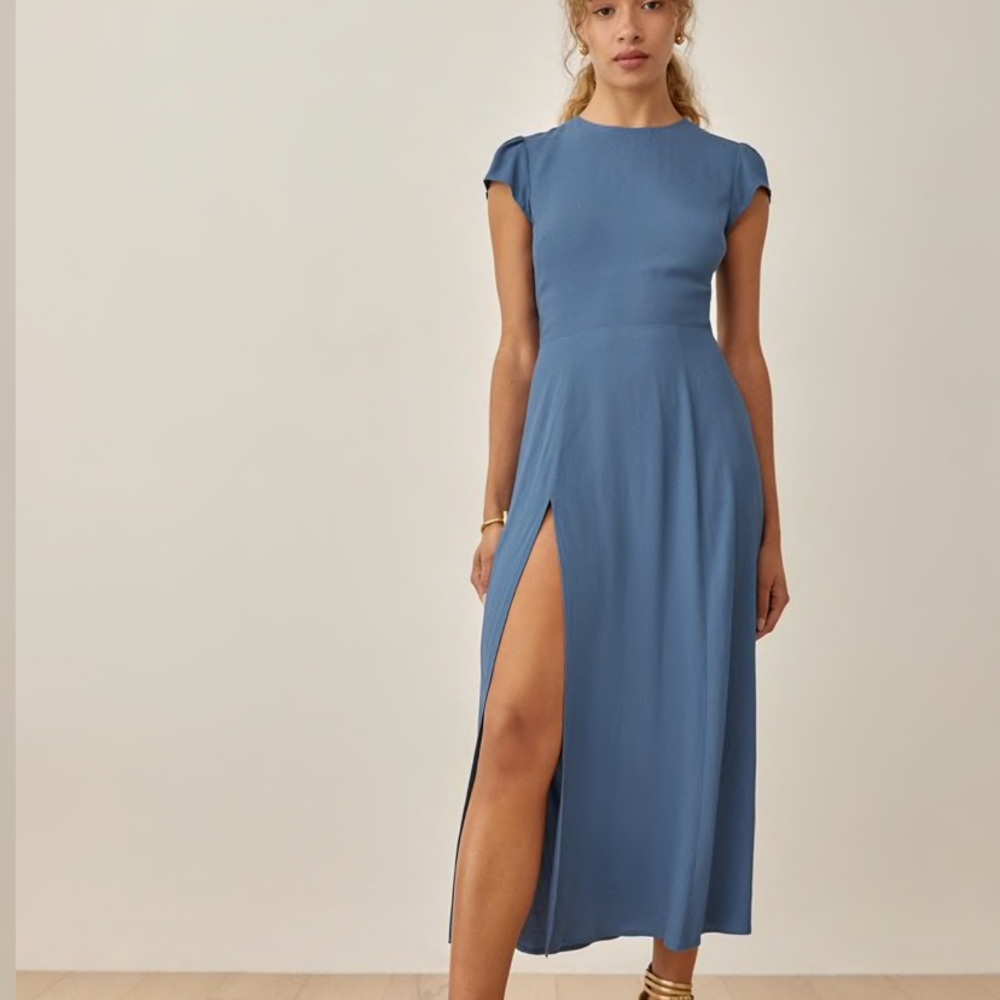 Reformation Gavin Dress Morning Glory